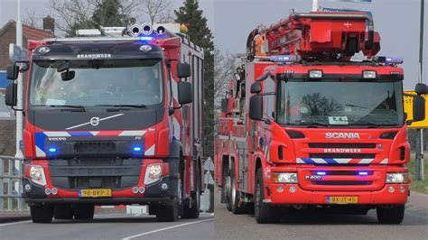 Prio Ts Hw Brandweer Onderweg Naar Een