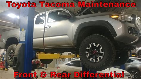 Tacoma Front Differential Oil Change