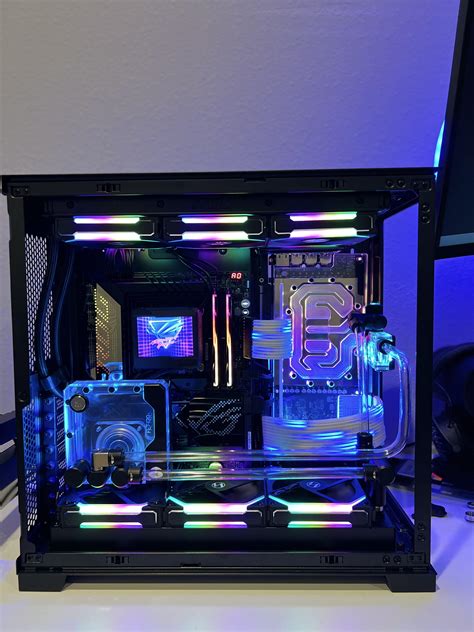 First loop, GPU only… scared to put coolant in it 🤣. : r/watercooling