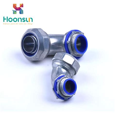 Flexible Conduit Dpj 90 Degree Hexagonal Male Type For Connector