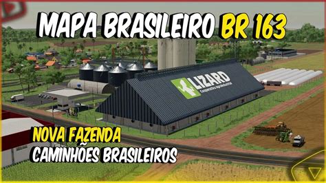 MAPA BRASILEIRO MUITO REALISTA BELAS FAZENDAS FARMING SIMULATOR 22