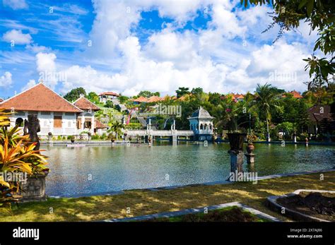 Water Palace Taman Ujung In Bali Island Indonesia Stock Photo Alamy