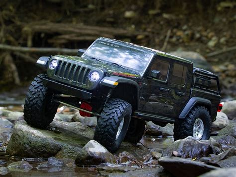 Axial Scx Iii Jeep Jt Gladiator Wd Rtr Grey