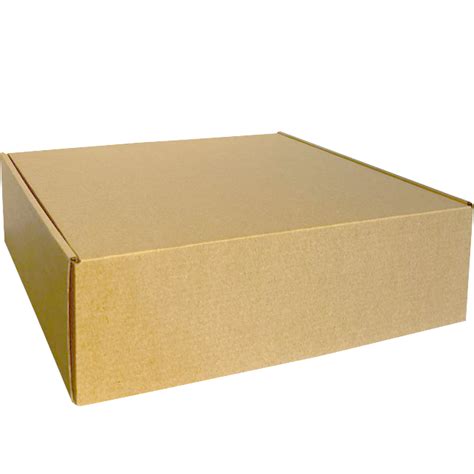 Caja Autoarmable Cuadradas Kraft X X Cm Con Impresi N Cajas Mas