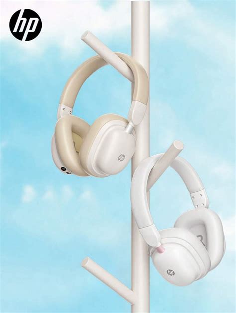 HP BT Headphones, Over The Ear Headset With Microphone Built-In ...