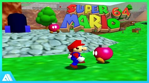 Super Mario 64 Hd Gameplay Part 1 Project 64 Emulator 60 Fps Youtube