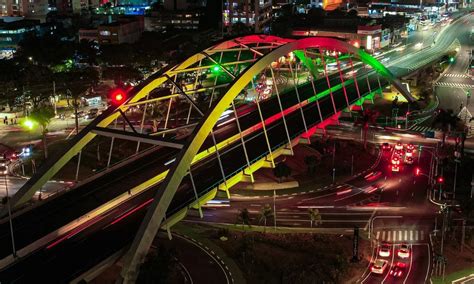 Osasco Ilumina Viaduto Met Lico As Cores Da Bandeira Do Rs Web Di Rio