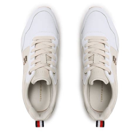 Sneakers Tommy Hilfiger Th Essential Runner Fw Fw Beige Escarpe It