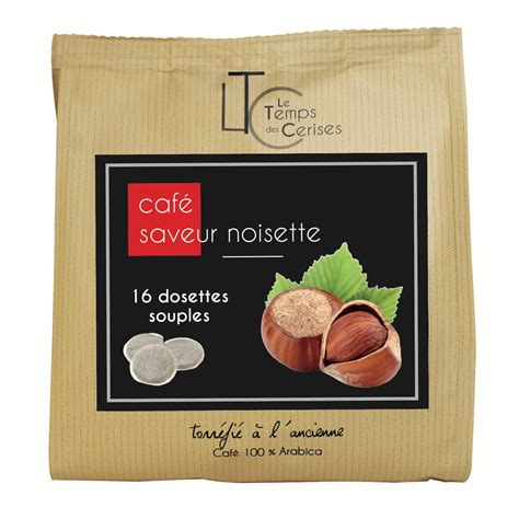 Caf Dosettes Compatibles Senseo Saveur Noisette Le Temps Des Cerises