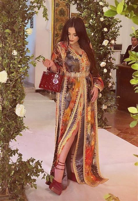 Algerian Elegance In 2023 Moroccan Fashion Moroccan Kaftan Dress