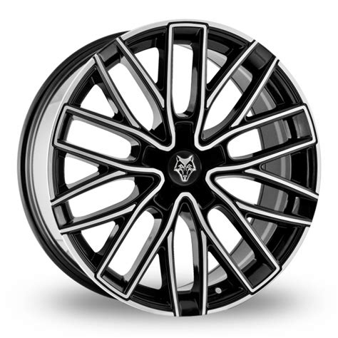 Wolfrace GTP Black Polished 20 Alloy Wheels Wheelbase