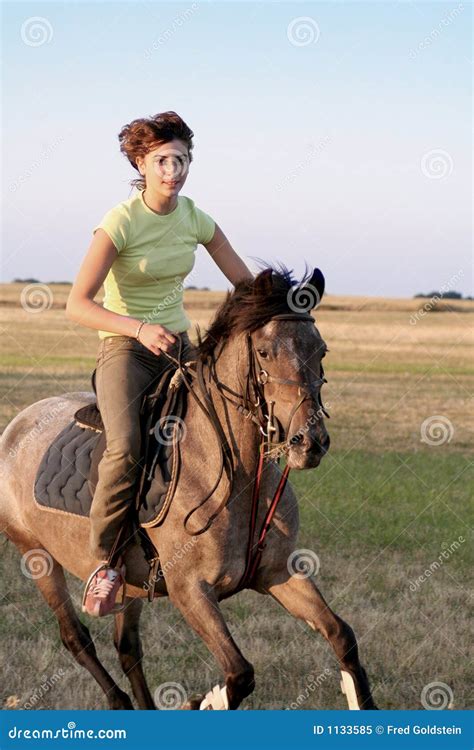 Horse galloping stock image. Image of mane, child, horse - 1133585