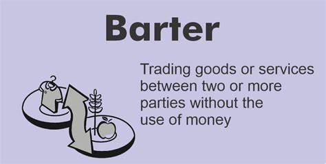 Barter Or Bartering Definition Uses And Example Javatpoint