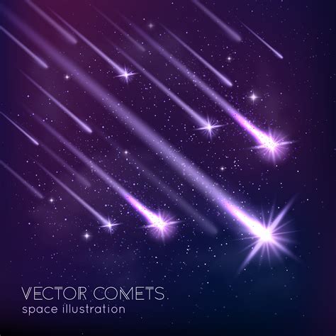 Meteor Shower Background 471907 Vector Art At Vecteezy