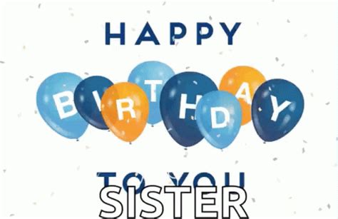 Happy Birthday Sister GIFs | GIFDB.com