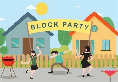 Block Party Vector Art, Icons, and Graphics for Free Download