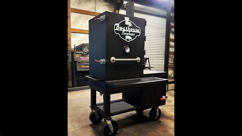 Boathouse Smokers Reverse Flow Offset Cabinet Build Time Lapse Youtube