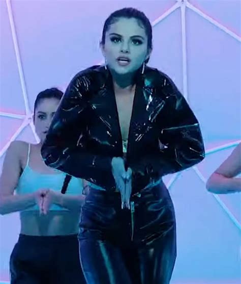 Look At Her Now Selena Gomez Leather Jacket Jackets Creator