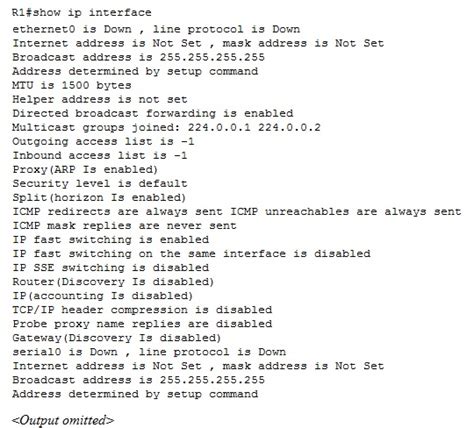 Cisco Ccna Show Commands And Other Related Commands