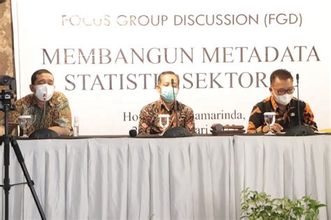 Dinas Kominfo Prov Kaltim Gelar Fgd Metadata Statistik Sektoral