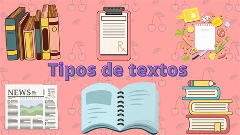 Tipos De Textos Y Ejemplos Para Niños Youtube