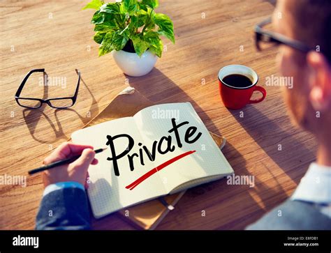 Word private hi-res stock photography and images - Alamy