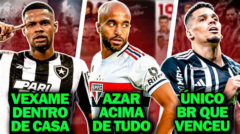 São Paulo AZARADO DEMAIS Botafogo HUMILHADO em casa Galo PASSEIA