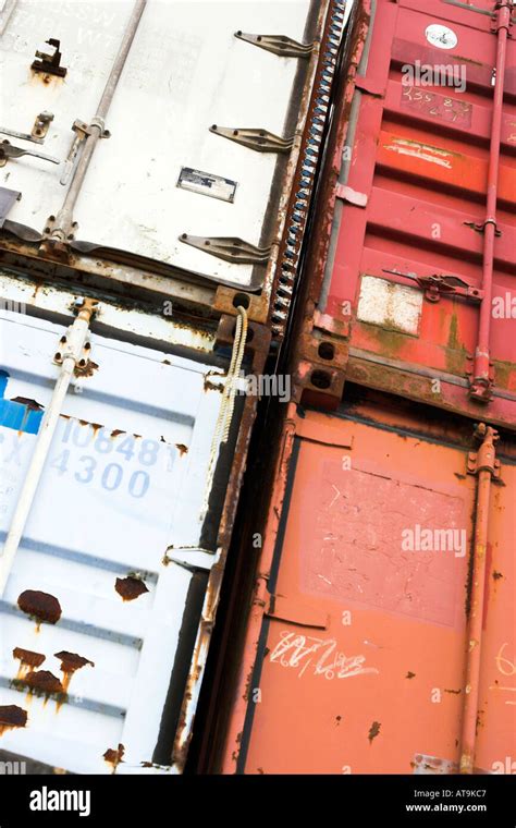 Rusted Steel Containers Hi Res Stock Photography And Images Alamy