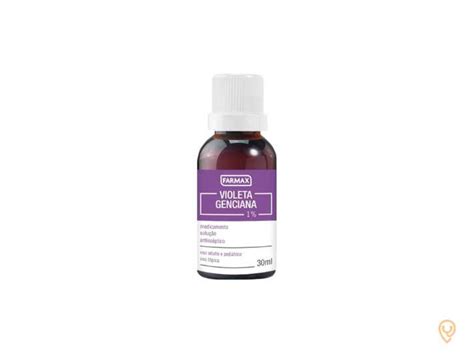 Bula Do Violeta Genciana Solu O Farmax Ml Cliniguia