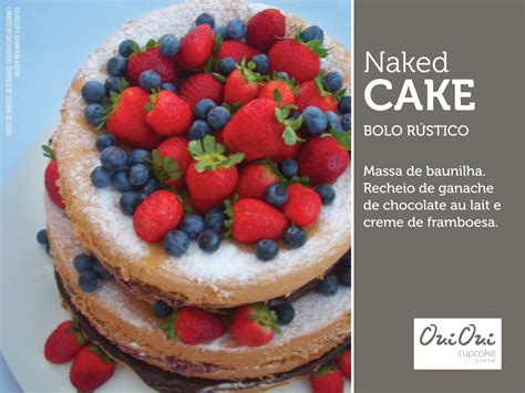 Oui Oui Pâtisserie Naked Cake bolo rústico