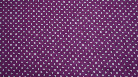 100 Cotton Purple White Polka Dots Hab And Fab