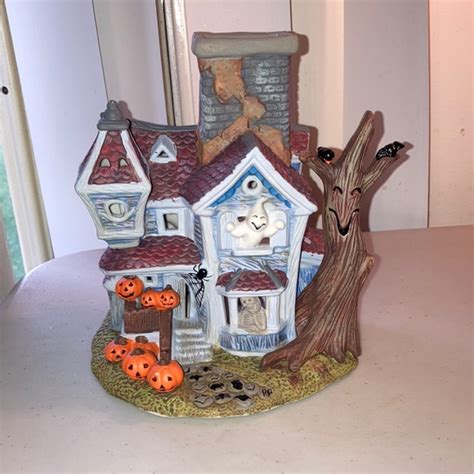 Partylite Holiday Partylite Large Ceramic Halloween Themed Haunted