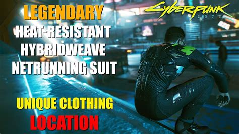 Cyberpunk Legendary Items Heat Resistant Hybridweave