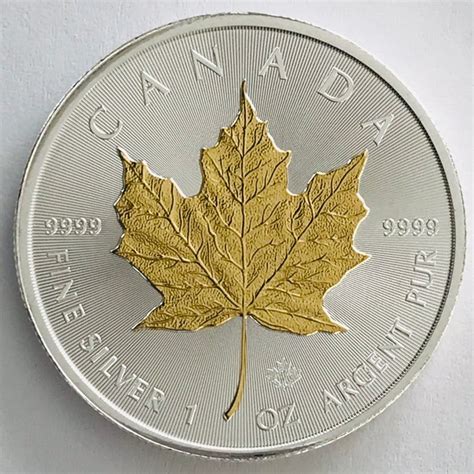 Kanada 5 Dollars 2018 Maple Leaf Gilded 1 Oz Catawiki