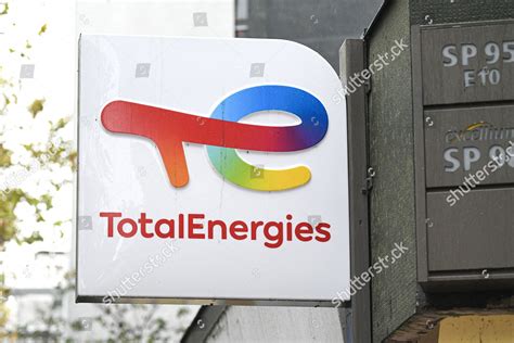 Illustration Picture Shows Logo Totalenergies Total Editorial Stock ...