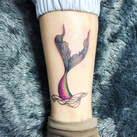 Mermaid Tail Tattoos