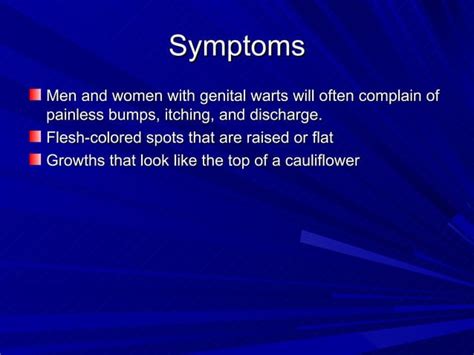 Genital Warts Ppt