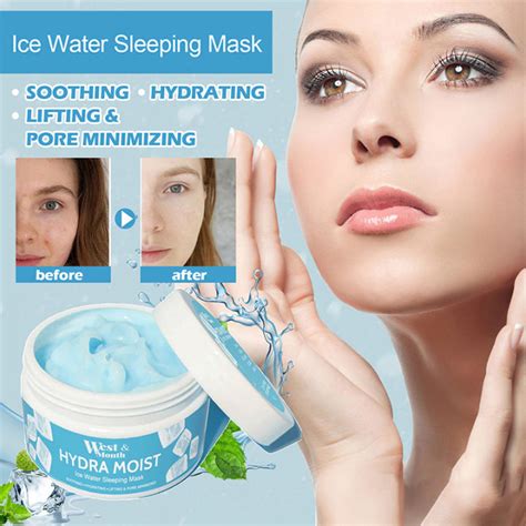 Skin Beauty Hydra Moist Ice Water Sleeping Mask 100g With Cooling