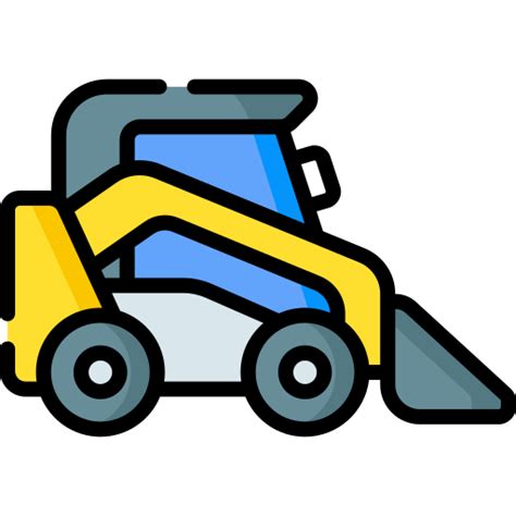 Skid Steer Special Lineal Color Icon