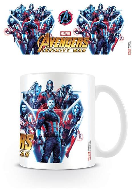 Taza Avengers Infinity War Heroes United Ideas Para Regalos Originales