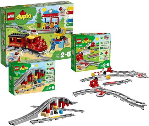 Amazon.com: LEGO Duplo Steam Train Set: from 2 Years, 10874 Steam Train ...