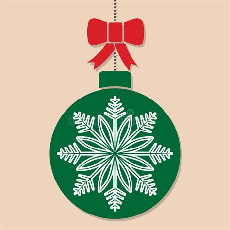 Icono De Navidad Con Bolas De Navidad Ilustraci N Del Vector Stock De