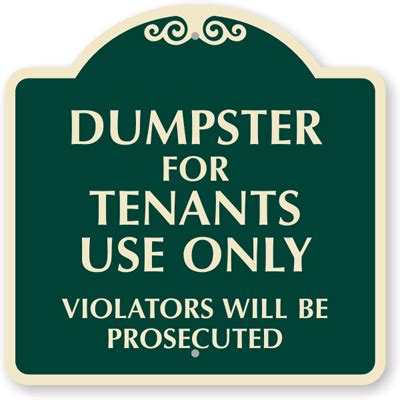 Private Property No Dumping Signs | Free Shipping Options