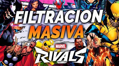 Venom Antorcha Humana Wolverine Thor Filtracion Masiva De