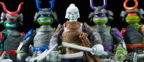 Playmates Teenage Mutant Ninja Turtles Samurai Turtles And Usagi Yojimbo Fwoosh