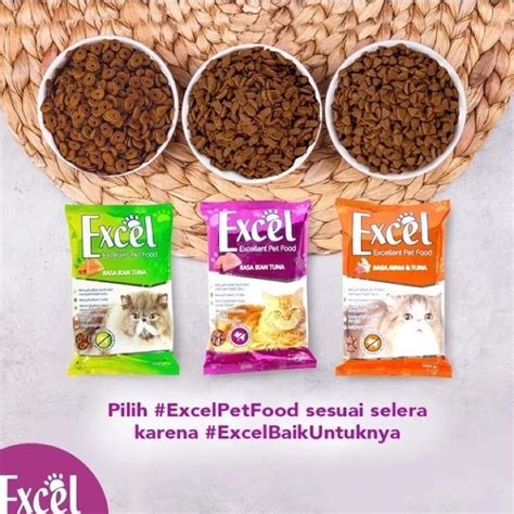 Jual Makanan Kucing Excel Freshpack 500g Pakan Kucing Kering 500g