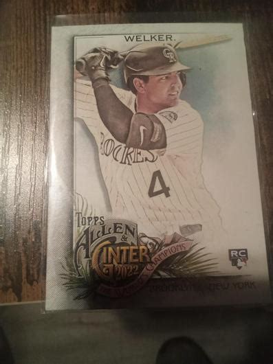 Colton Welker Ungraded Topps Allen Ginter