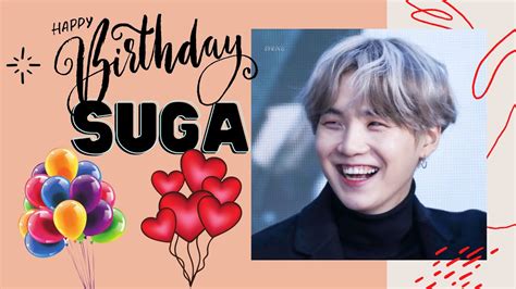 ARMYS WISHING SUGA HAPPY BIRTHDAY YouTube