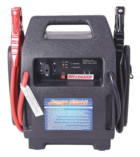 Westward Battery Jump Starter For Battery Voltage 12 V Dc 24 V Dc Automatic 44 Ah Battery