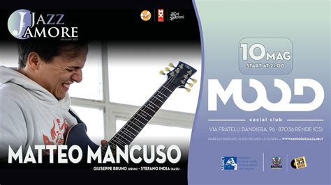 Matteo Mancuso Trio Live Per Jazz Amore 2023 PopCos It